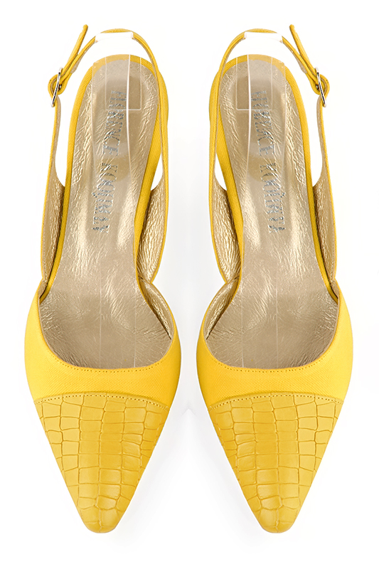 Soulier best sale jaune femme